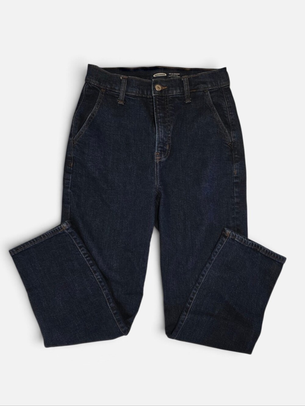 Old Navy Sky-Hi Straight Extra High Rise Jeans